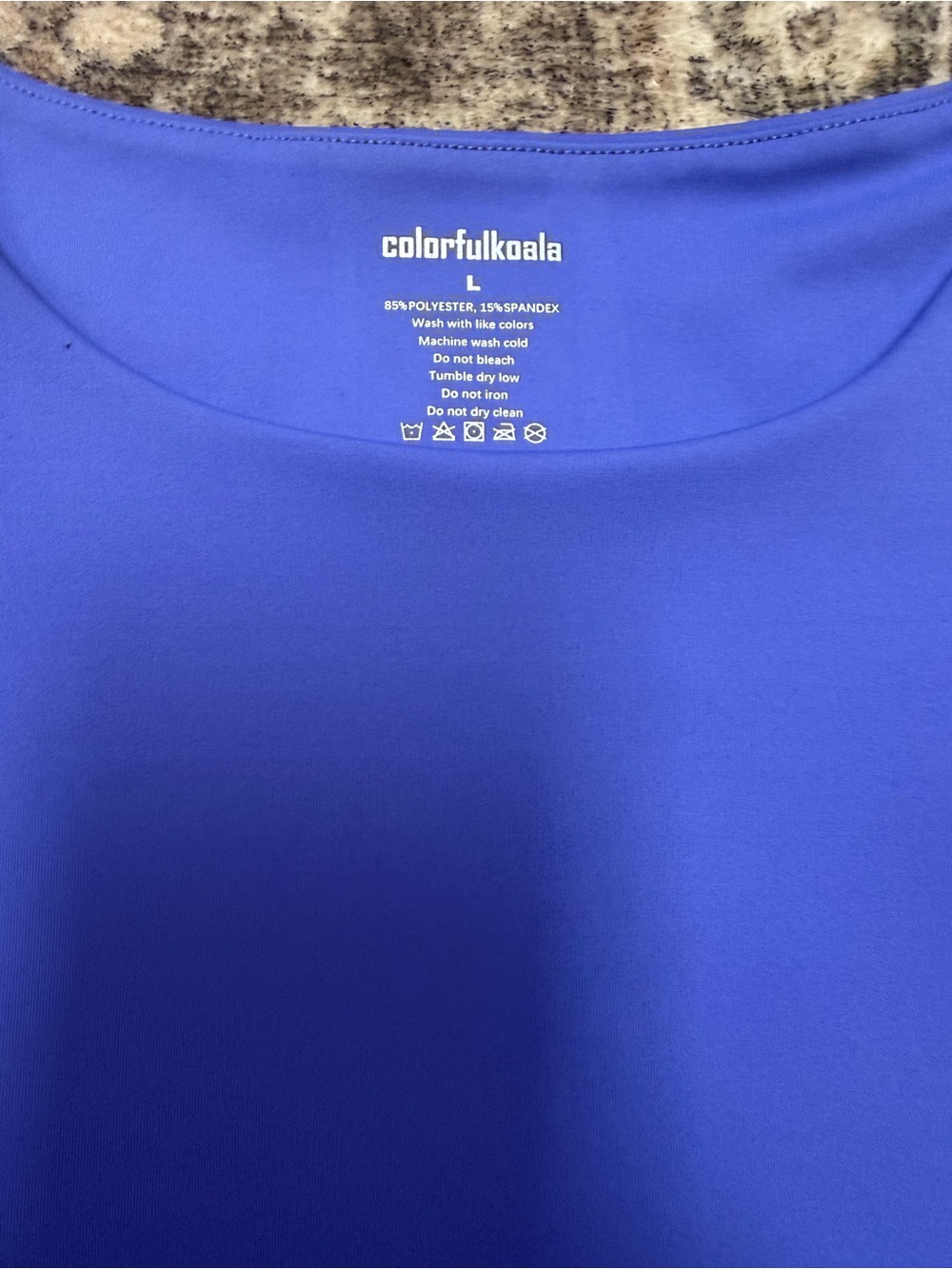 Colorfulkoala Blue Tank - Picture 2 of 2